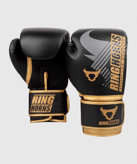 Ringhorns Charger MX Boxing Gloves - Black/Gold