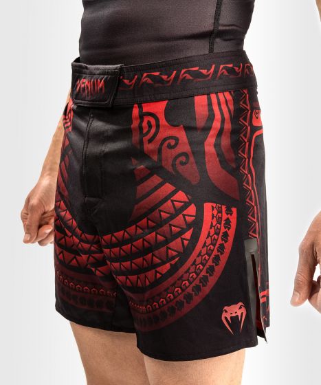 Pantalones cortos de combate Venum Nakahi - Negro/Rojo