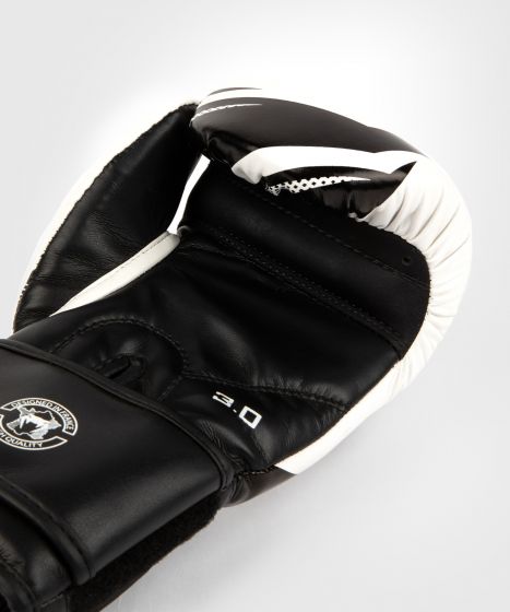 Challenger Super Saver Handschuhe: Weiß/Schwarz