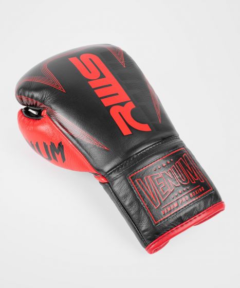 RWS X Venum Official Boxing Gloves with Laces - Black