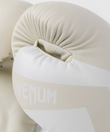Guantes de Boxeo Venum Elite - Blanco/Marfil