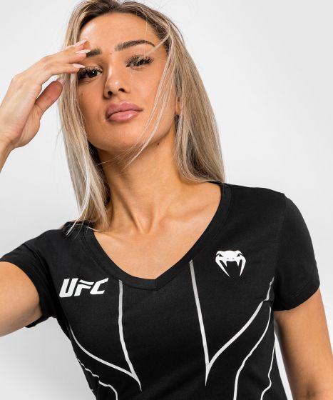 UFC Venum Fight Night 2.0 Replica Frauen-T-Shirt - schwarz