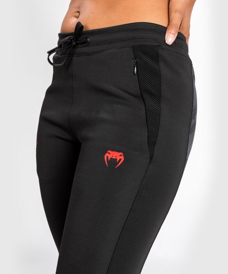  Pantalones de Jogging Venum Phantom - Para Mujer - Negro/Rojo