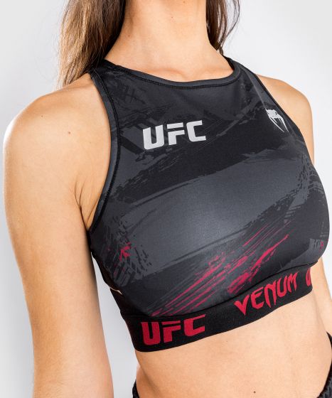 UFC Venum Authentic Fight Week Women’s 2.0 Weigh-in Bra - Black/Red