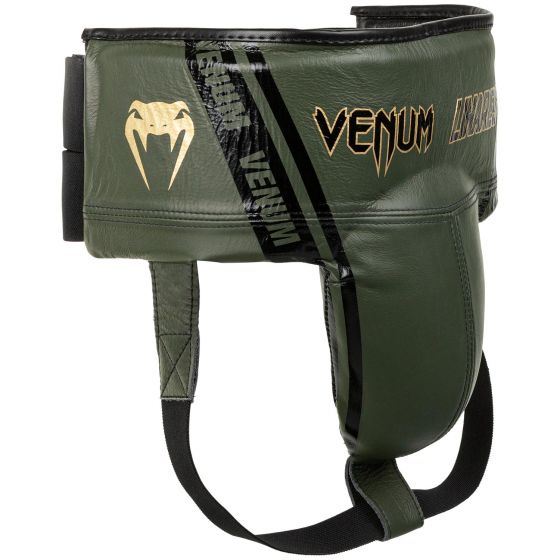Conchiglia Protettiva Pro Linares Edition Venum - Velcro - Cachi/Nero/Oro