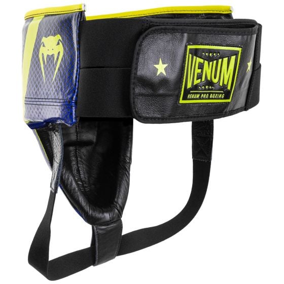 Conchiglia Protettiva Pro Boxing Loma Edition Venum - Velcro - blu/giallo