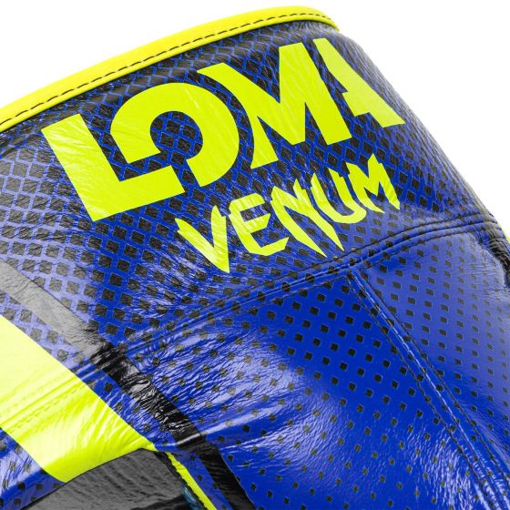 Venum Pro Box-Tiefschutz Loma Edition - Mit Klettverschluss - Blau/Gelb