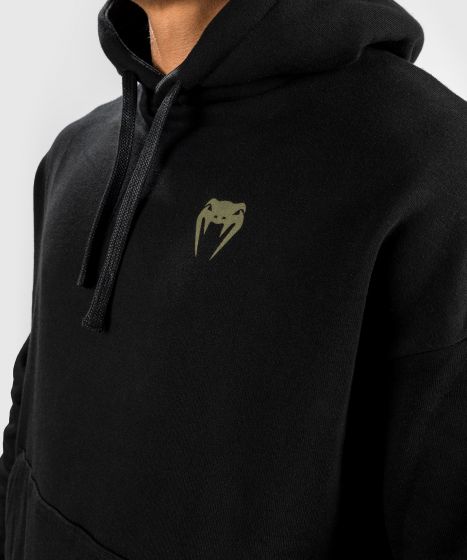  Venum Fangs Kapuzen-Sweatshirt – übergroße Passform – schwarz