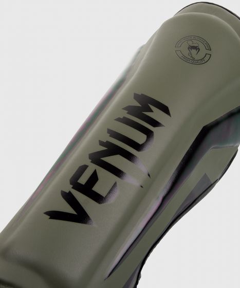 Venum Elite Standup Scheenbeschermers - kaki/zwart