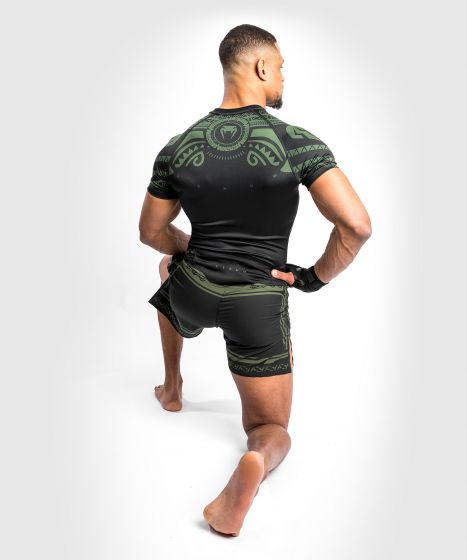 Pantalones cortos de combate Venum Nakahi  - Negro/Caqui