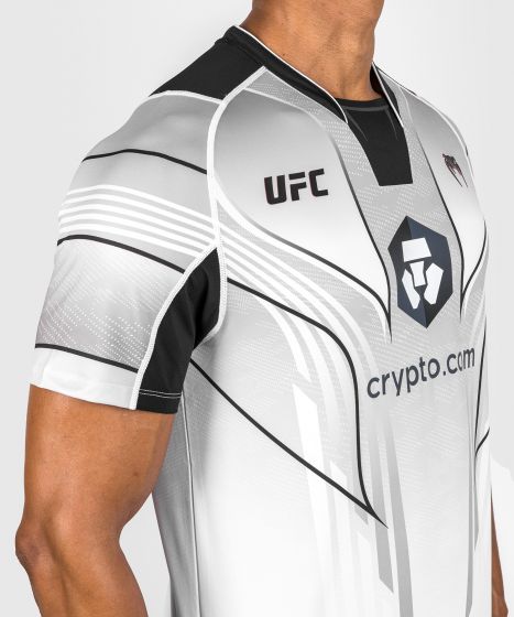 UFC Venum personalisierte authentische Fight Night 2.0 Männer Walkout Jersey - weiß