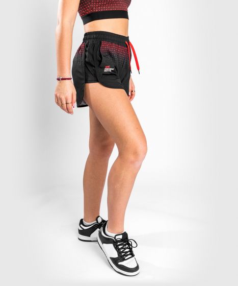 Pantalones cortos de entrenamiento Venum UFC Performance Institute - Para mujer - Negro/Rojo