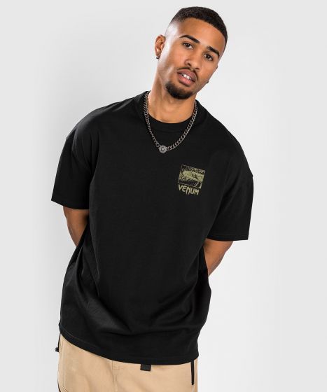 Venum Fangs T-Shirt – Übergroße Passform – Schwarz