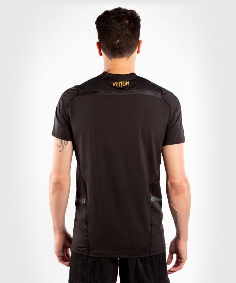 T-shirt Venum G-Fit Dry-Tech - Nero/Oro