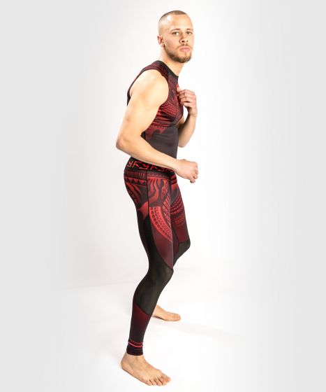 Venum Nakahi Compression Pants  – Schwarz/Rot 