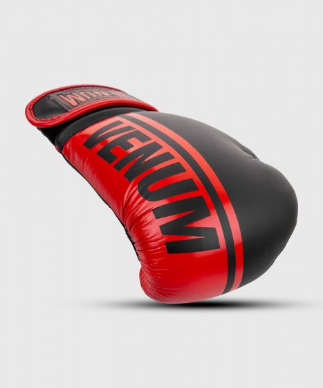Gants de Boxe Pro Venum Shield - Velcro - Noir/Rouge