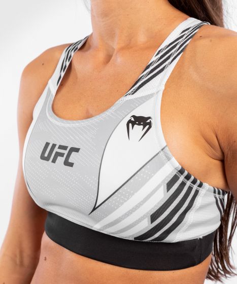 UFC Venum Authentic Fight Night Women's Sport Bra - White