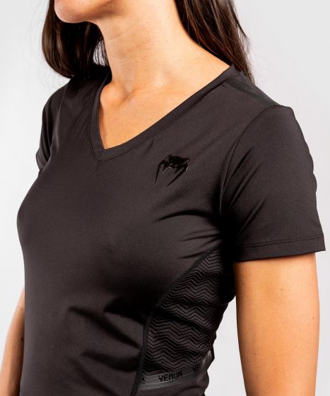 T-shirt Dry-Tech Venum G-Fit - Pour Femmes - Noir/Noir