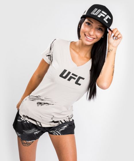 UFC Venum Authentic Fight Week 2.0 T-Shirt – Für Frauen – Sand