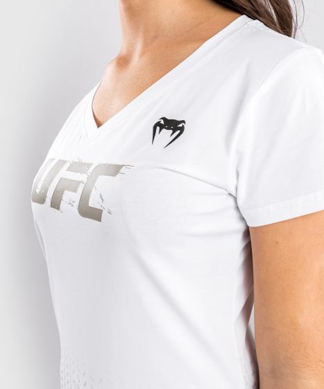T-shirt UFC Venum Authentic Fight Week 2.0 - Donna - bianco