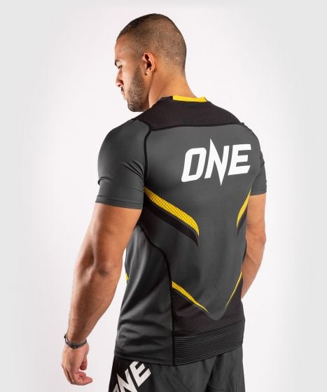 ONE FC Impact Dry-Tech T-shirt - Grijs/Geel