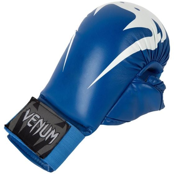 Venum Giant Karate Mitts - With Thumbs  - Blue