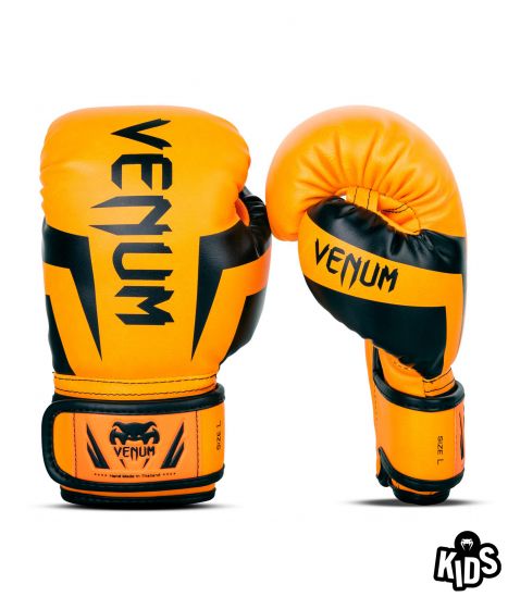 Venum Elite Handschuhe Kids - Exklusiv - Neonorange