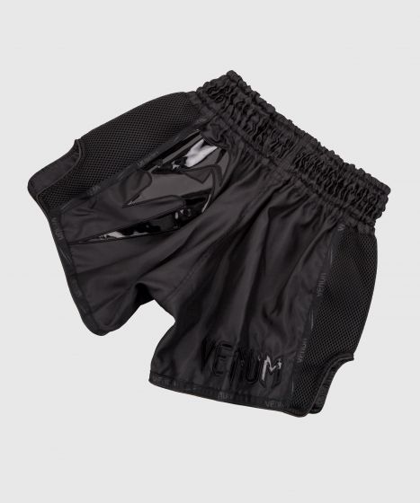 Venum Giant Muay Thai Shorts - Black/Black
