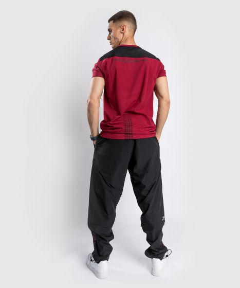 Pantalones Jogger Laser XT - Oversize - Negro/Rojo