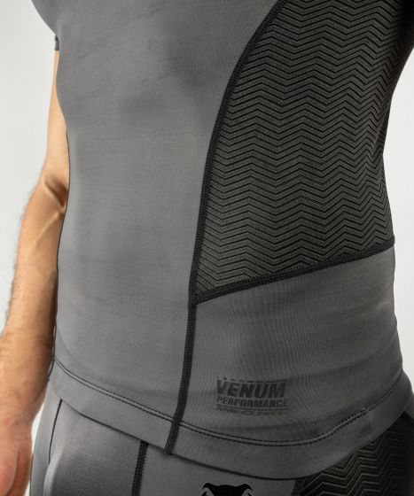 Venum G-Fit Rashguard - Short Sleeves - Grey/Black