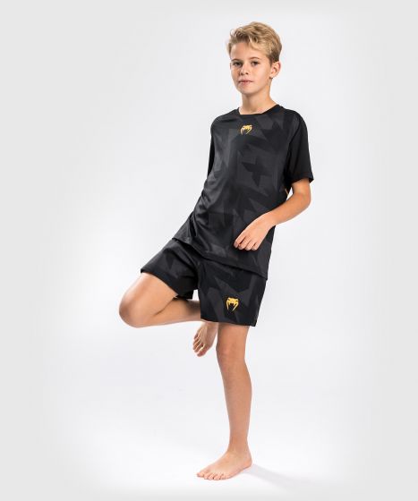Venum Razor Dry Tech T-Shirt – Für Kinder – Schwarz/Gold