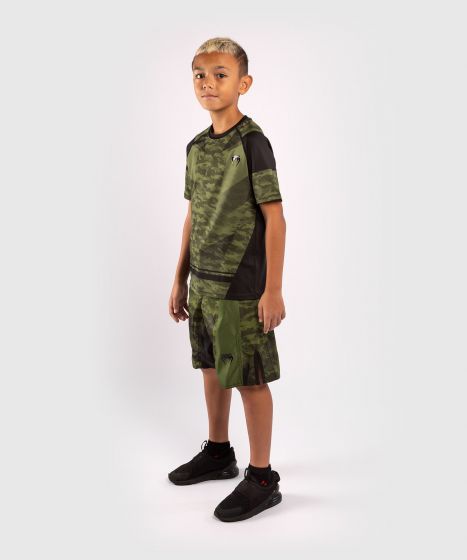 T-shirt Dry-Tech Venum Trooper voor kinderen - Boscamouflage/Zwart
