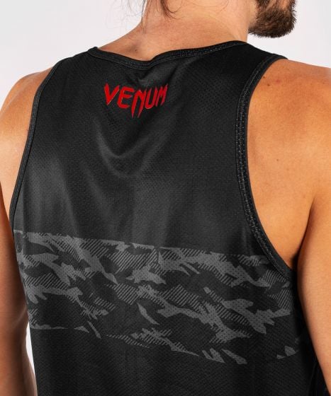 Camiseta sin mangas Venum Trooper - Negro/Rojo