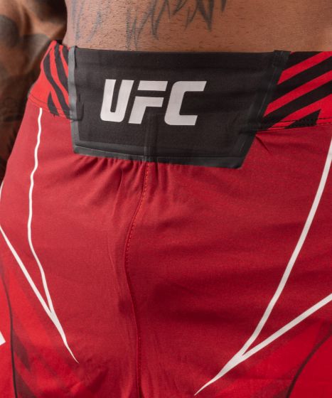 Fightshorts Uomo UFC Venum Authentic Fight Night - Vestibilità Lunga - Rosso