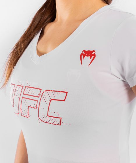 UFC Venum Authentic Fight Week 2 Women's Short Sleeve T-shirt - White