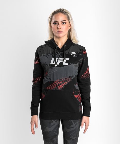 UFC Venum Authentic Fight Week 2.0 Hooded Sweatshirt – Für Frauen – Schwarz