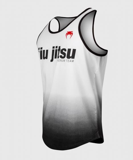 Camiseta de tirantes JiuJitsu VT de Venum - Blanco/Negro