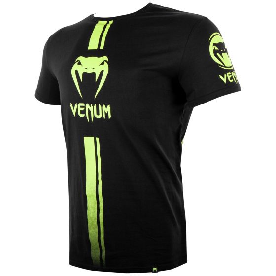 Venum Logos T-shirt - Black/Neo Yellow