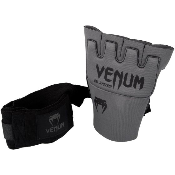 Venum Kontact Gel Glove Wraps - Grey/Black