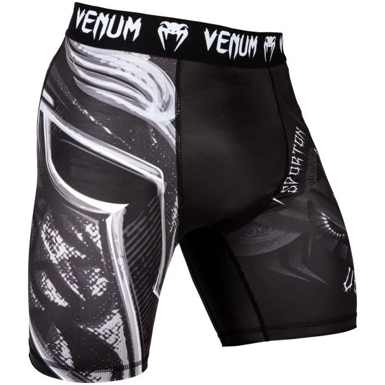 Vale Tudo Shorts Venum Gladiator 3.0 - Black/White