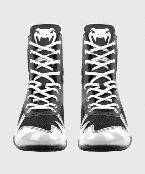 Chaussures de boxe Venum Elite - Noir/Blanc