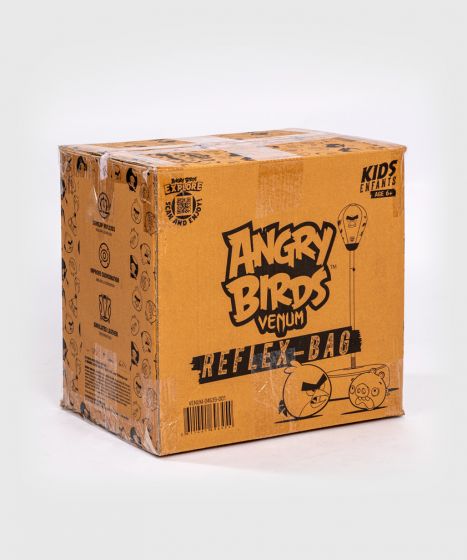Venum Angry Birds Stehender Boxsack – Für Kinder – Schwarz