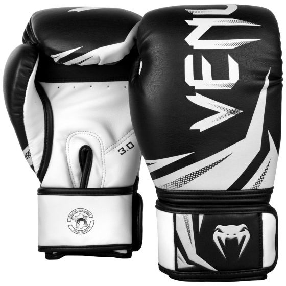 Venum Challenger 3.0 Boxing Gloves - Black/White