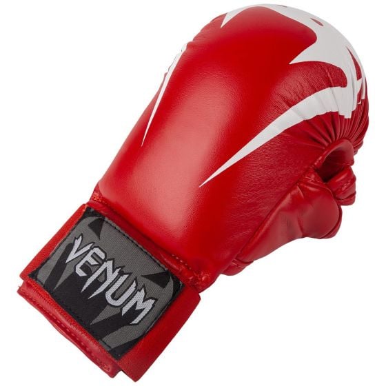 Venum Giant Karate Mitts - With Thumbs  - Red