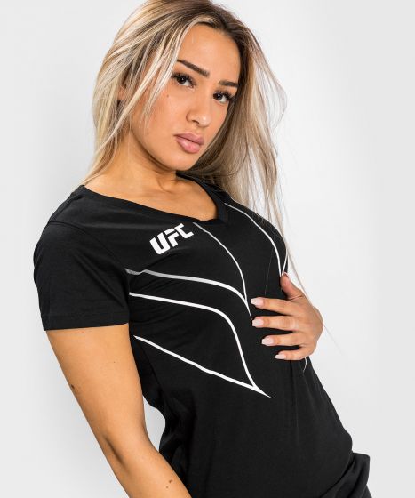 UFC Venum Fight Night 2.0 Replica Frauen-T-Shirt - schwarz
