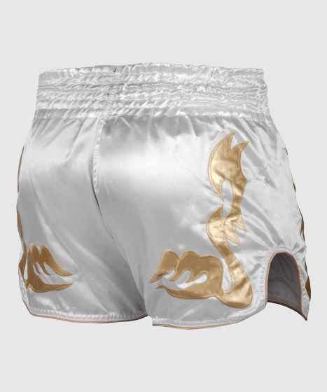 Venum Bangkok Inferno Muay Thai Shorts - Weiß/Gold