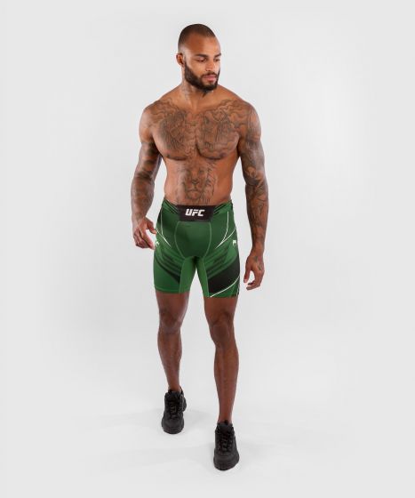 UFC Venum Authentic Fight Night Men's Vale Tudo Shorts - Long Fit - Green