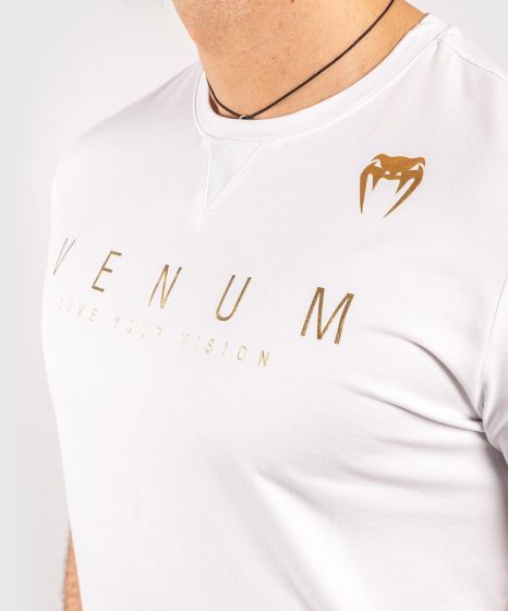 Camiseta Venum LiveYourVision - Blanco/Negro