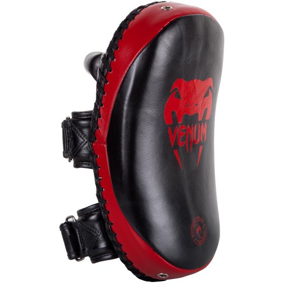 Venum Kick Pads in pelle-nero/rosso