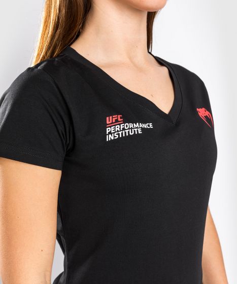T-Shirt UFC Venum Performance Institute - Pour Femmes - Noir